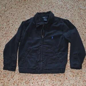 Polo by Ralph Lauren Boys Dark Navy Zip Harrington Jacket